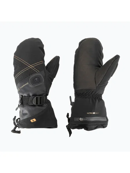 Дамски ръкавици с подгряване Therm-ic Ultra Heat Boost Mittens black черно