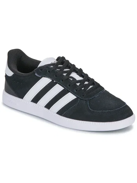 Szarvasbőr sportcipő Adidas fekete