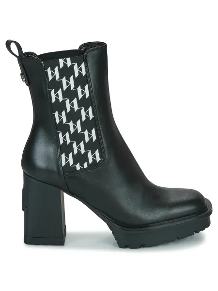 Chelsea boots Karl Lagerfeld biela
