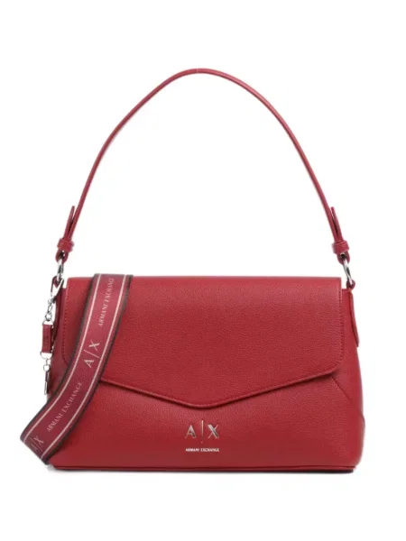 Torbica Armani Exchange s autogramom crvena