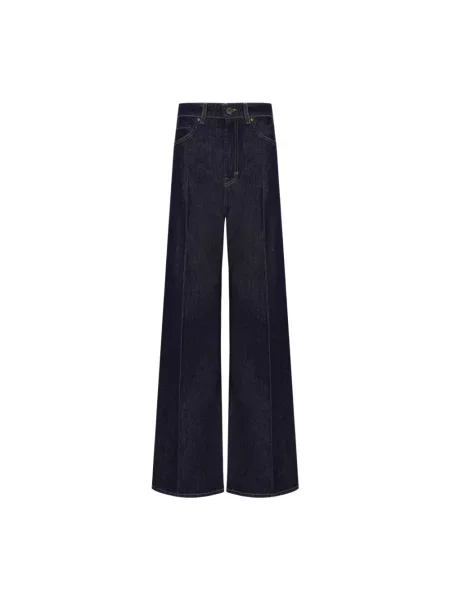 Spodnie Weekend Max Mara niebieskie