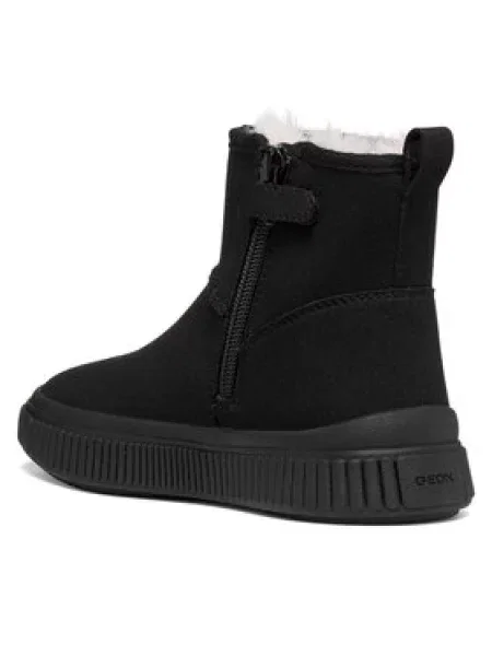 Geox Zimske čizme J Laquinny Girl S crna