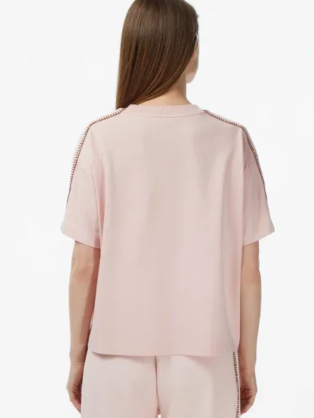 Футболка Lacoste розовая