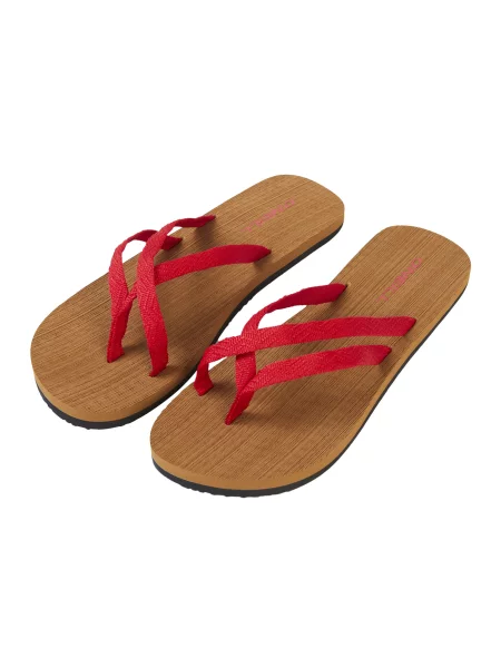 Japonki plażowe O'Neill Ditsy Strap Bloom czerwone