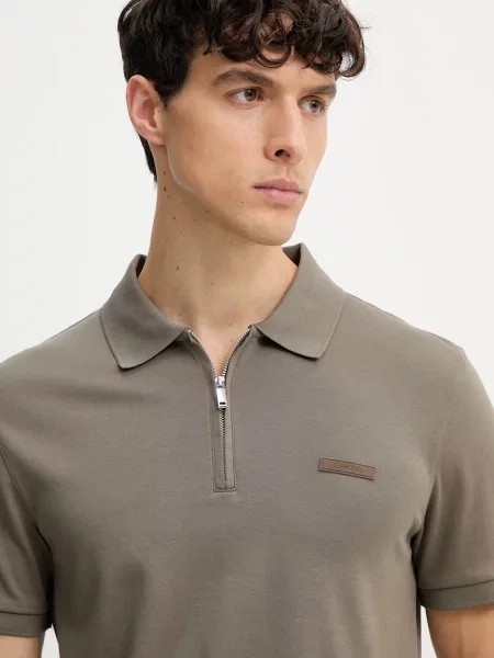 Calvin Klein póló férfi barna