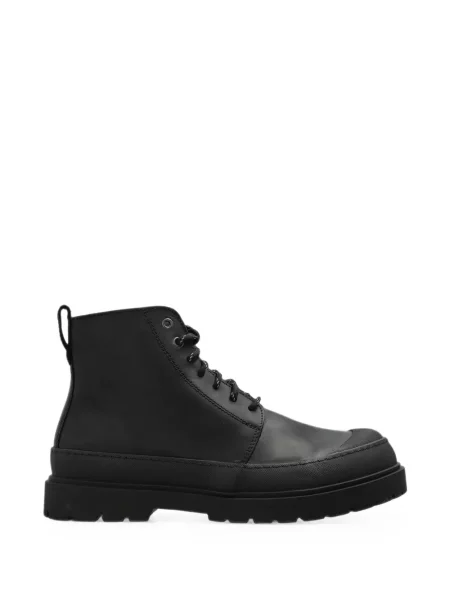 Botine Birkenstock cu șireturi din dantelă negru