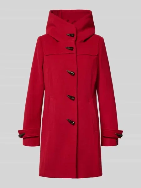 Kurtka z domieszką kaszmiru model ‘STEFFI’ Milo Coats czerwona