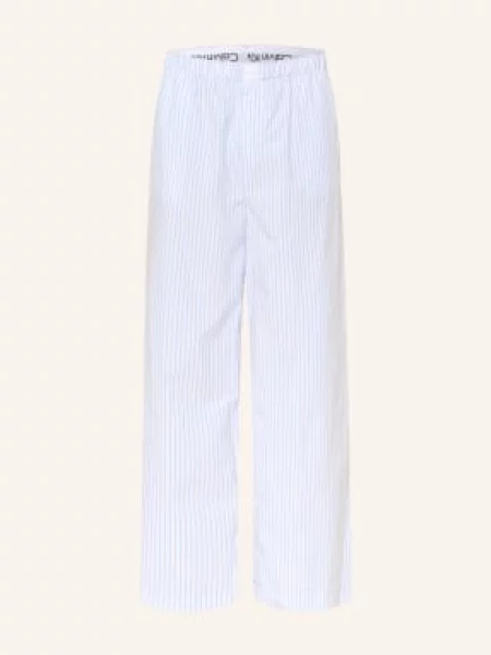 Calvin Klein Spodnie Do Spania blau białe