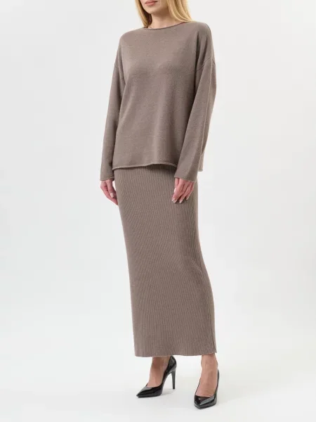 Платье Clothe коричневое