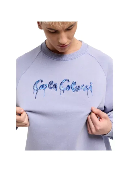 Bluza Carlo Colucci niebieska
