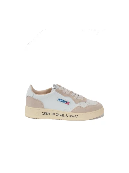 Sneakersy Autry skórzane białe