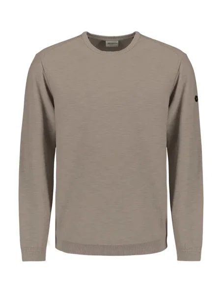 No Excess Svetr tmavě béžová