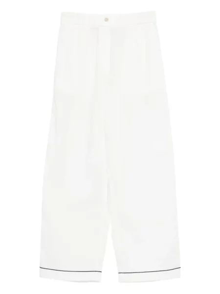 Pantaloni Forte_forte alb