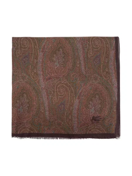 Szal Etro z kaszmiru z wzorem paisley