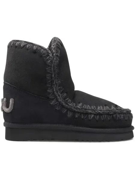 Cizme de zăpadă Mou Eskimo 18 Glitter Logo negru
