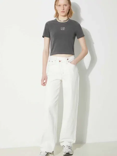 KSUBI Футболка Stacked Baby Ss Tee Charcoal сіра