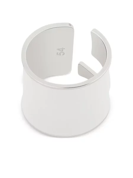 Inel Courreges alb