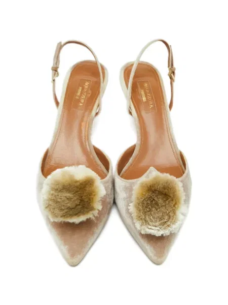 Pantofi cu toc Aquazzura slingback