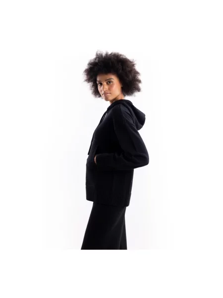 Bluza z kapturem Hinnominate z kapturem czarna