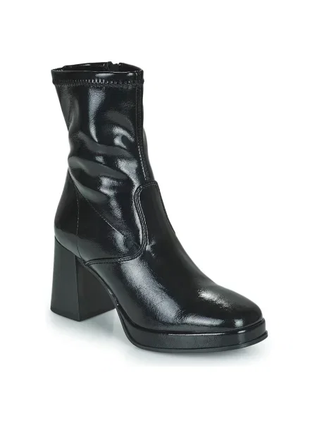 Čevlji do gležnjev Tamaris črna