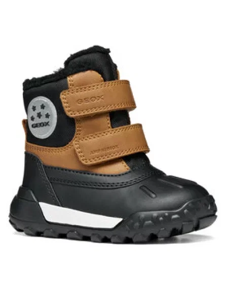 Geox Čizme za snijeg B Trekkyup Boy B Abx S crna