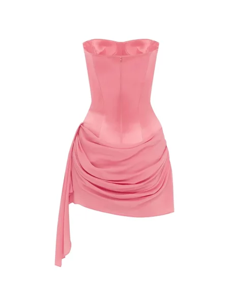Rochie mini Alex Perry drapată roz