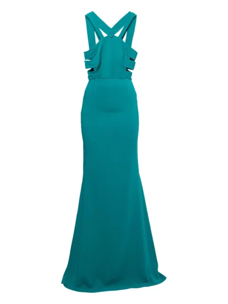 Rochie maxi Roland Mouret verde