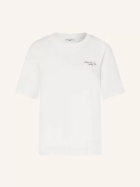 Marc O'polo Denim Tričko / tmavě hnědá bílá