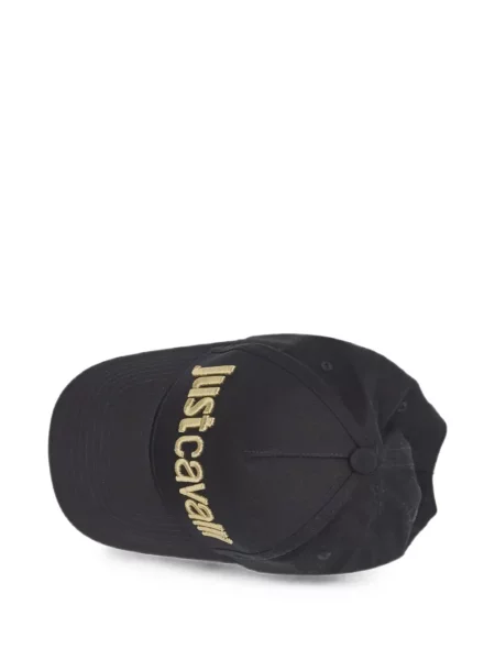 Șapcă Just Cavalli cu broderie negru
