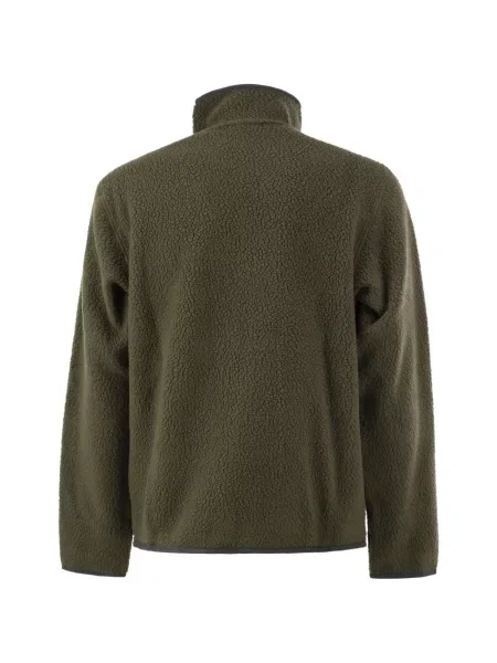 Geacă Patagonia din fleece retro verde