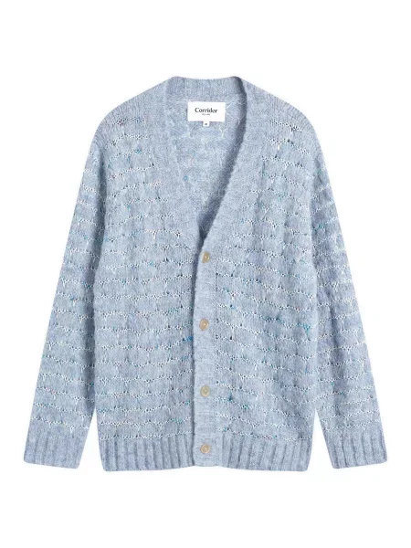 Kardigan Corridor niebieski