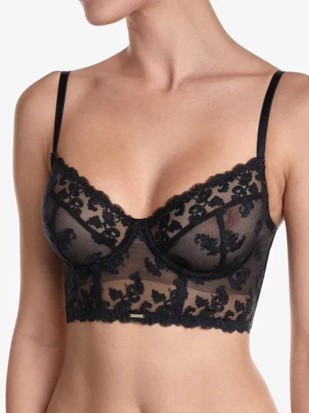 Бюстгальтер с мягкой чашкой чорний