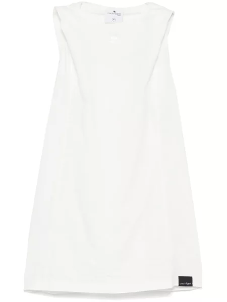 Top Courreges alb