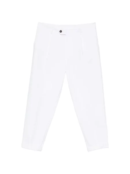 Pantaloni Eleventy alb