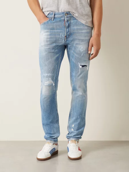 Džíny Teddy Extra Slim Fit navy blue modré