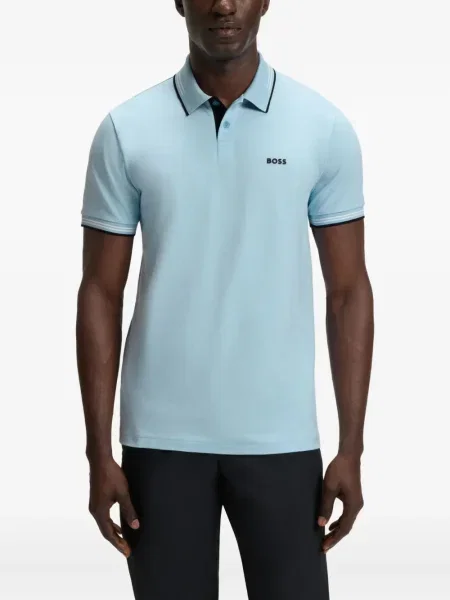 Gulerat polo Boss albastru