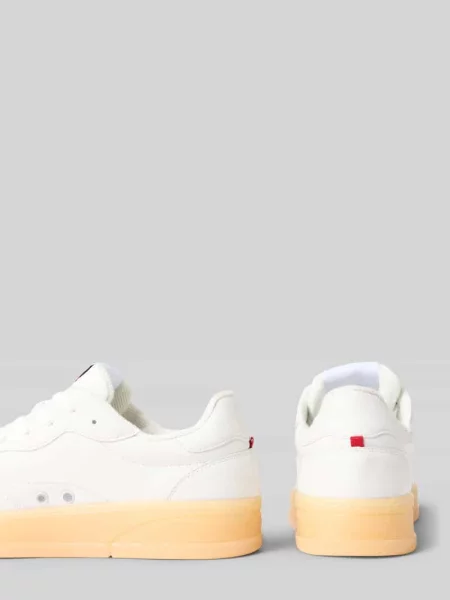 Sneakersy z wiązaniem model Soley Genesis białe