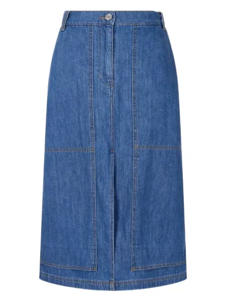 Fustă din denim Studio Tomboy albastru