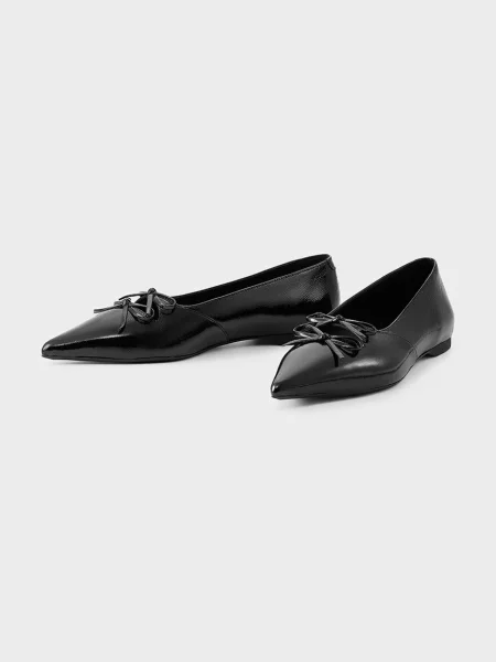 Kožené balerínky Vagabond Shoemakers HERMINE čierna