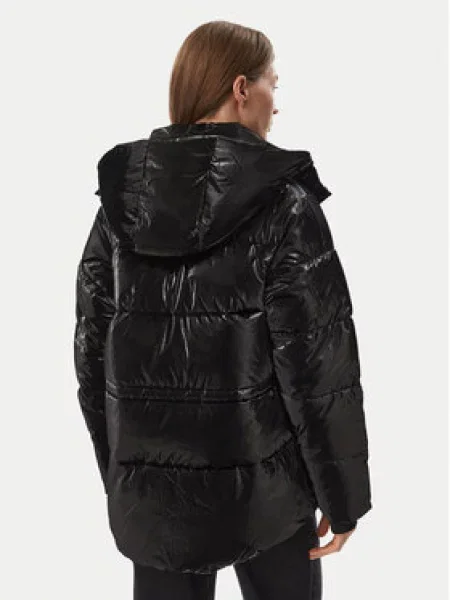 Karl Lagerfeld Jeans Jakna iz umetnega usnja črna