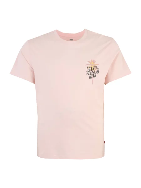 LEVI'S ® Tricou Relaxed Fit Short Sleeve Graphic T-Shirt galben curry / roz negru