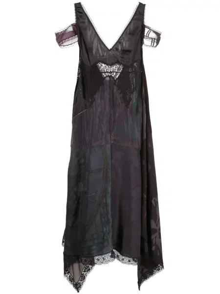 Rochie midi Marine Serre până la genunchi de costum negru