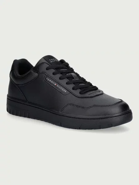 Tommy Hilfiger TH BASKET CORE LEATHER маратонки мъжки черно