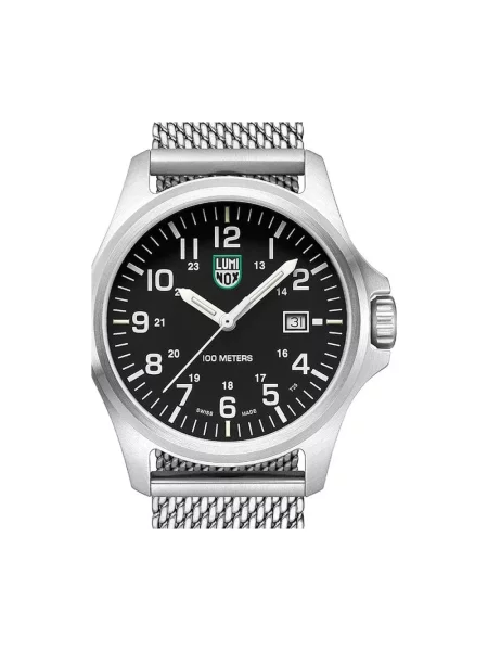 Lniany zegarek Luminox szary