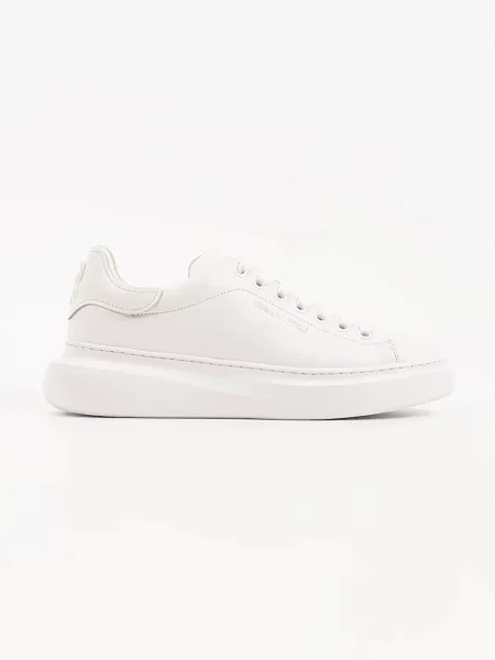 Karl Lagerfeld Kore sneakers pentru bărbați din piele alb