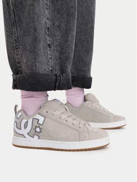 Sneakersy DC Shoes sivá