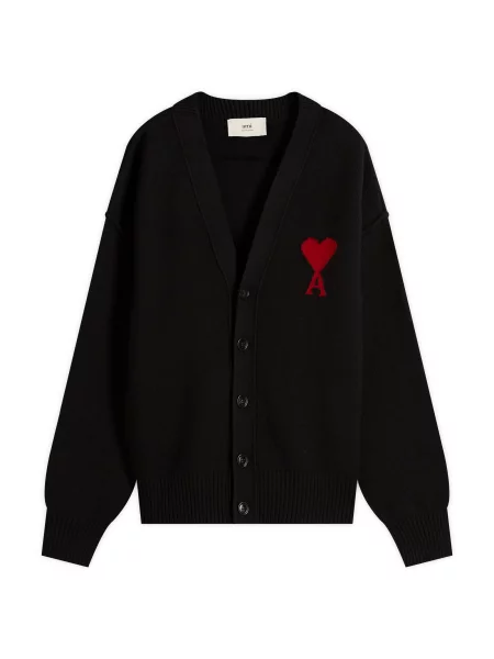 Sweter Ami Paris wełniany