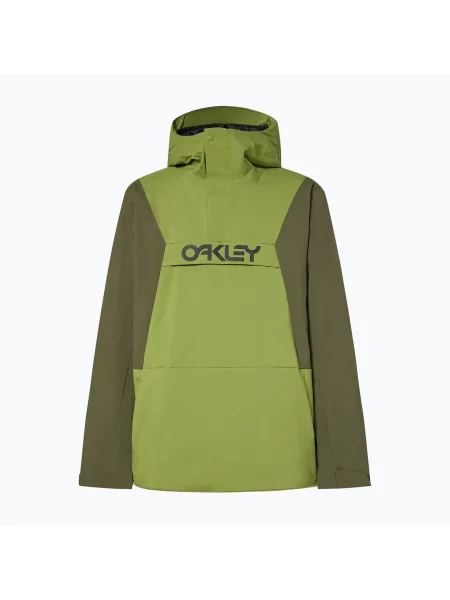Snowboardová bunda Oakley TNP TBT Insulated Anorak new dark brush/fern zelená