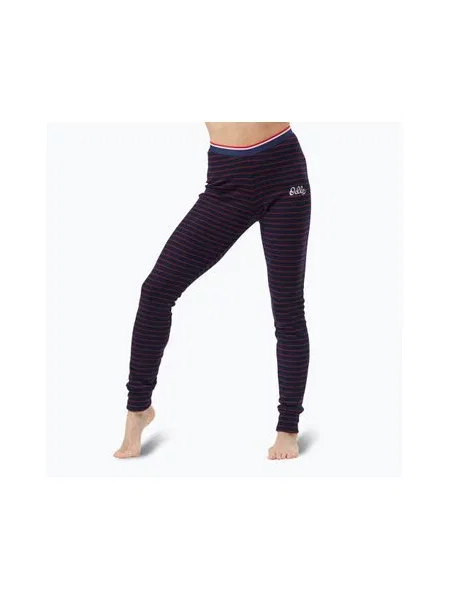 Термоактивні штани ODLO Active Warm Originals Stripes Bl Bottom Long темний сапфір