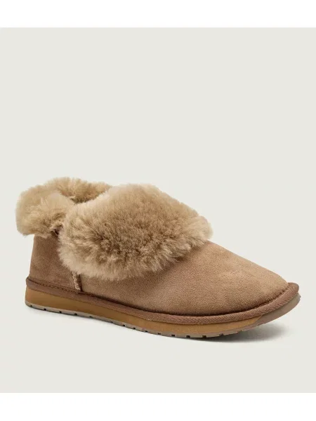 Emu Australia velúr papucs Platinum Mintaro barna bézs